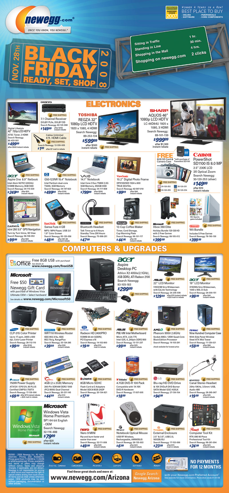 Illustration for article titled Newegg's Black Friday Deals Unveiled
